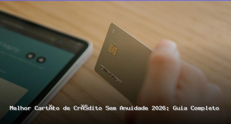 melhor cartão de crédito sem anuidade 2026